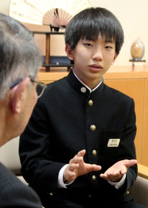 人生 堂々と伝える 少年の主張 小野寺悠来君 東水沢中3年 全国へ 奥州 Iwanichi Online 岩手日日新聞社 人生 堂々と伝える 少年の主張 小野寺悠来君 東水沢中3年 全国へ 奥州 Iwanichi Online 岩手日日新聞社