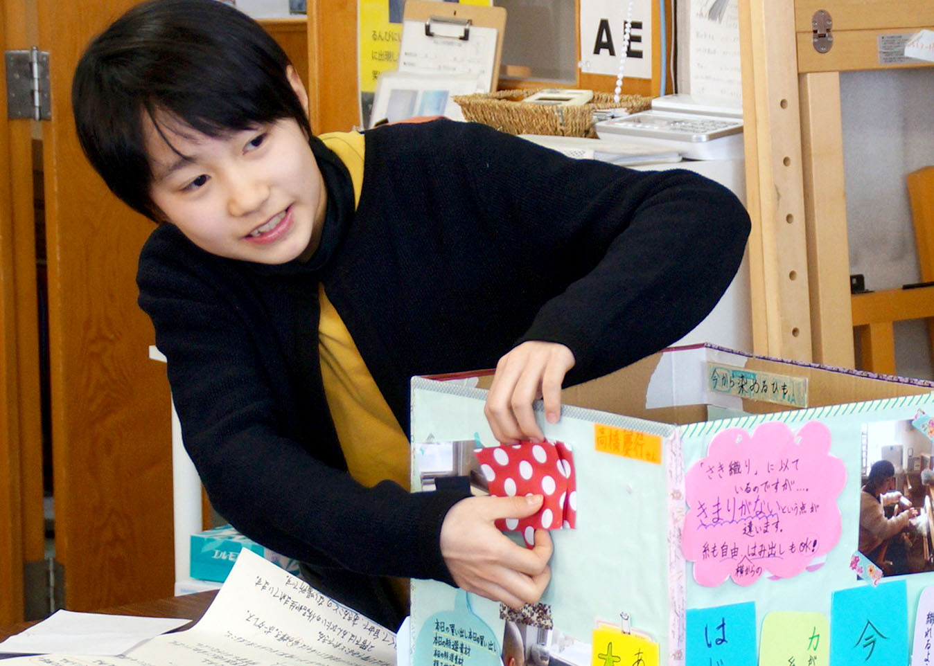 障害者アートに関心 桜台小6年伊藤美南さん るんびにい美術館で成果発表 花巻 Iwanichi Online 岩手日日新聞社 障害者アートに関心 桜台小6年伊藤美南さん るんびにい美術館で成果発表 花巻 Iwanichi Online 岩手日日新聞社