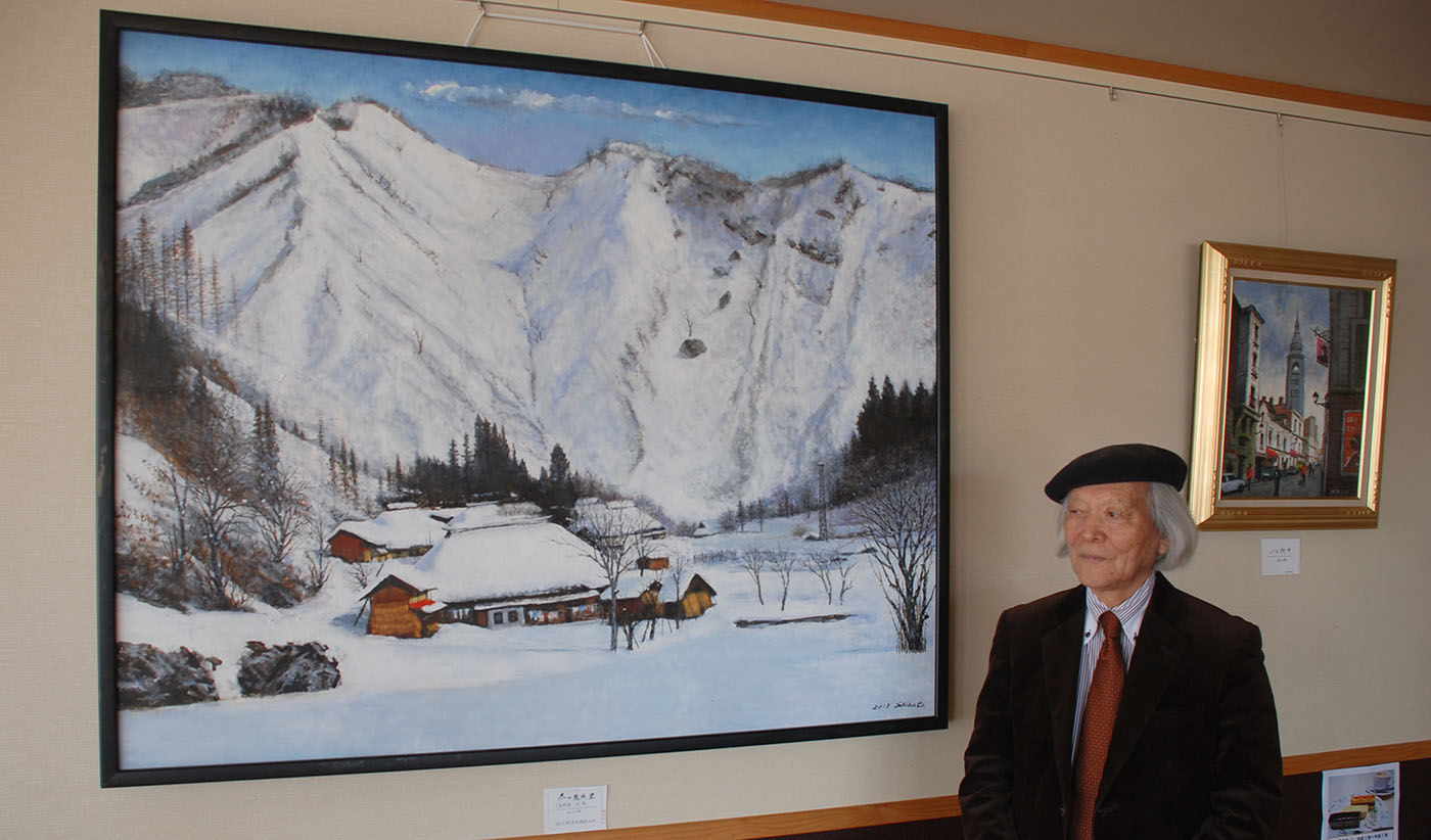 高価値セリー 異国の風景も身近に みちのく城址温泉 柴田直見さん絵画展【金ケ崎】｜Iwanichi Online 岩手日日新聞社 版画