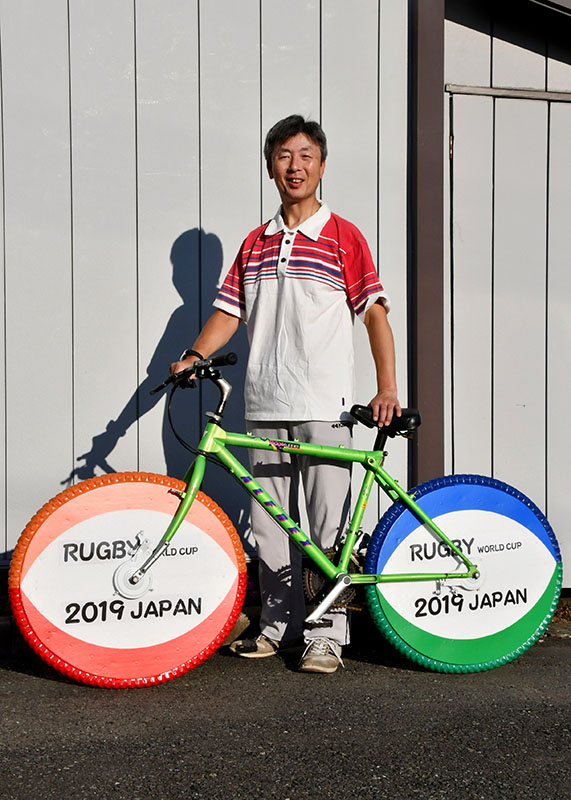 北上 自転車