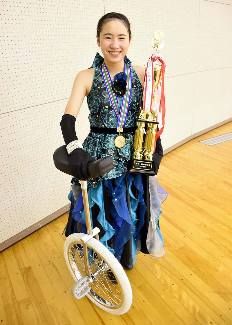 一輪車で 泣かせる 桜町中３年 小野寺可菜さん 初の全日本へ闘志 一関 Iwanichi Online 岩手日日新聞社