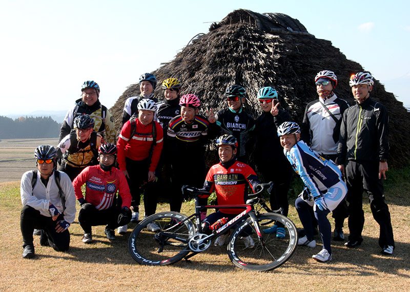 北上 自転車