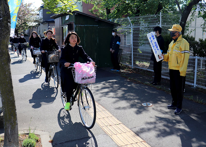 自転車 一通