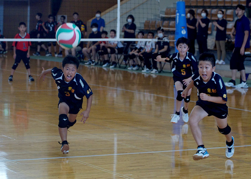 花巻スポ少男子ａが優勝 市民スポーツ大会バレー Iwanichi Online 岩手日日新聞社