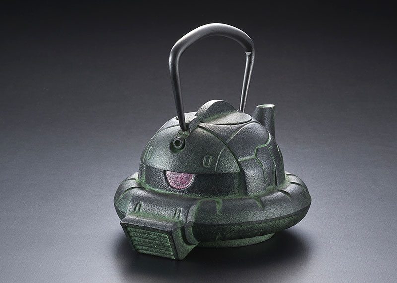 ☆新品未使用☆ 南部鉄器とガンダム（ZAKU GREEN）のコラボ商品ザク