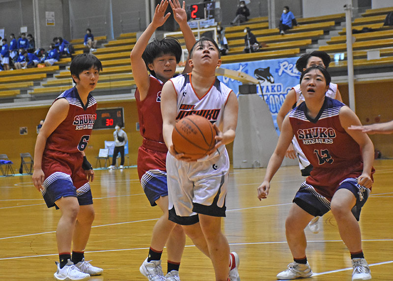 全国切符懸け熱戦 女子花巻南など初戦突破 高校バスケ県予選会 Iwanichi Online 岩手日日新聞社