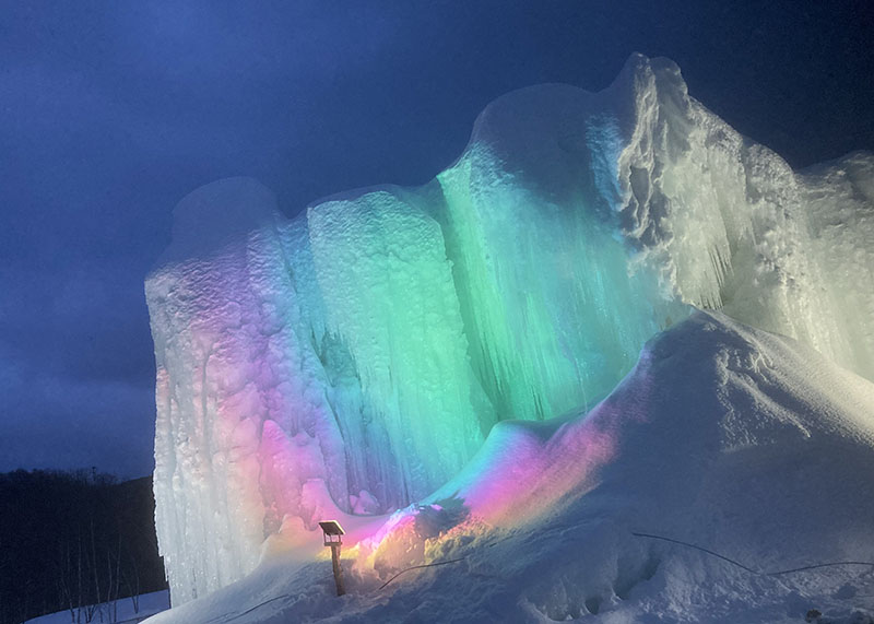 まほら岩手 氷の世界