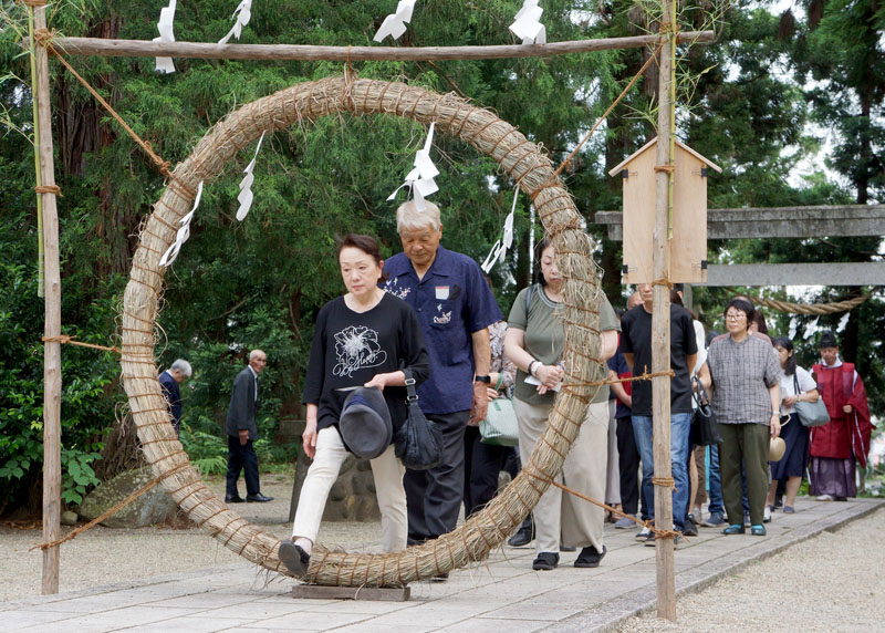 北上・伊勢神社で茅の輪くぐり！夏越祭で無病息災祈願 - 伝統行事の魅力に迫る