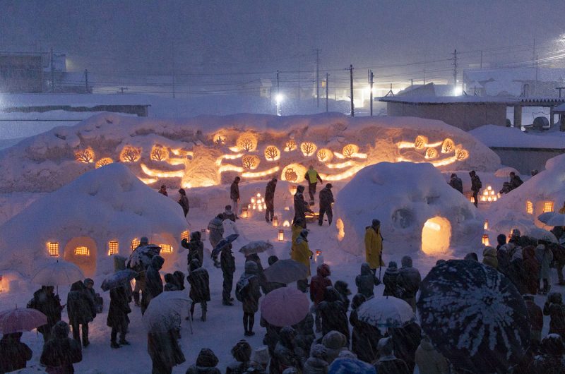 雪あかりｉｎにしわが